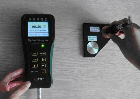 60KHz digitaal Draagbaar Eddy Current Electrical Conductivity Meter