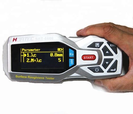14 de Ruwheidsmeetapparaat van de parameters Draagbaar Oppervlakte met 128 X 64 OLED Dot Matrix Display Spectrogram